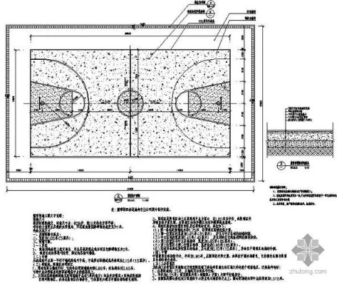 篮球场地面施工方法详解（从选材到施工全流程）