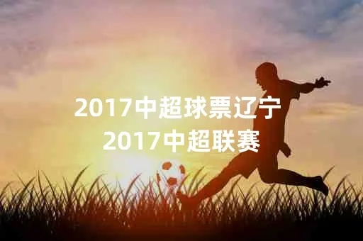 2017中超辽宁宏运球票 辽宁宏运球员去向